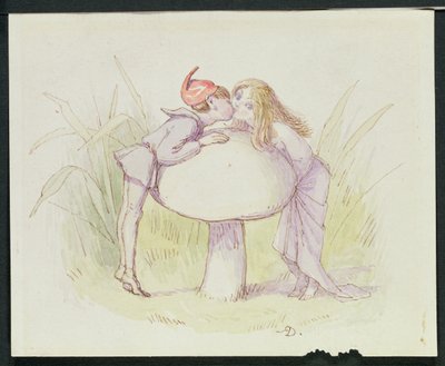 An Elf and a Fairy by Richard Doyle